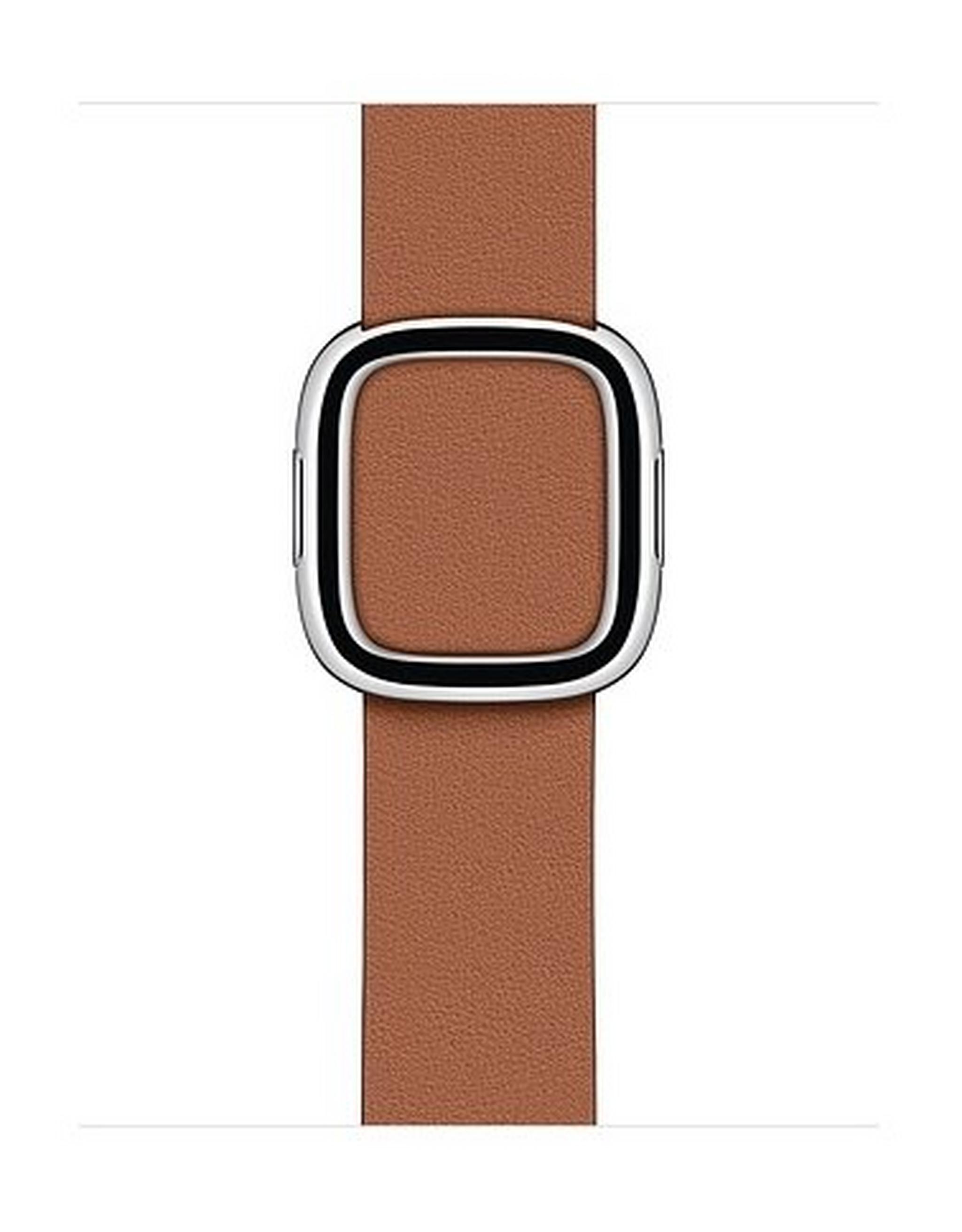 Apple Watch 40mm Leather Band (Small) - Saddle Brown
