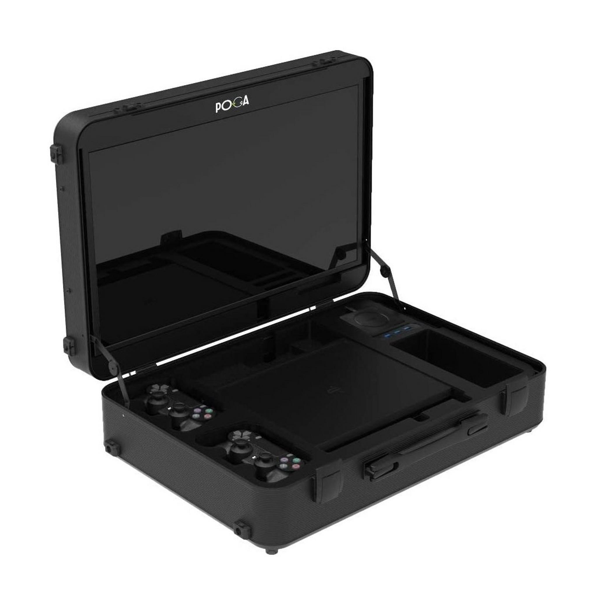 Indigaming Poga Pro Monitor with case for PS4 Slim - Black