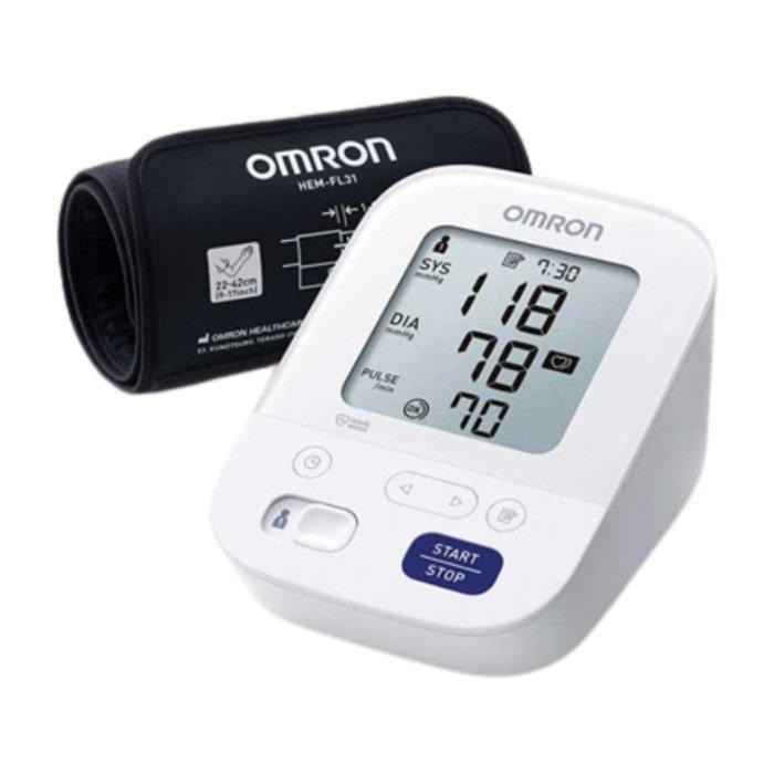 Omron M3 Comfort Upper Arm Blood Pressure Monitor, HEM-7155-E - White