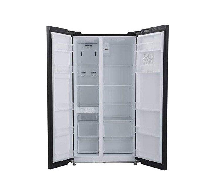 ثلاجة وفريزر بابين باناسونيك - ٢٤.٥ قدم (NR-BS702GKAS) - أسود