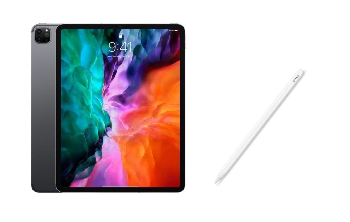 Apple IPad Pro (2020) 12.9-inch 256GB WiFi – Space Grey + Apple Pencil 2nd Generation - MU8F2ZM/A