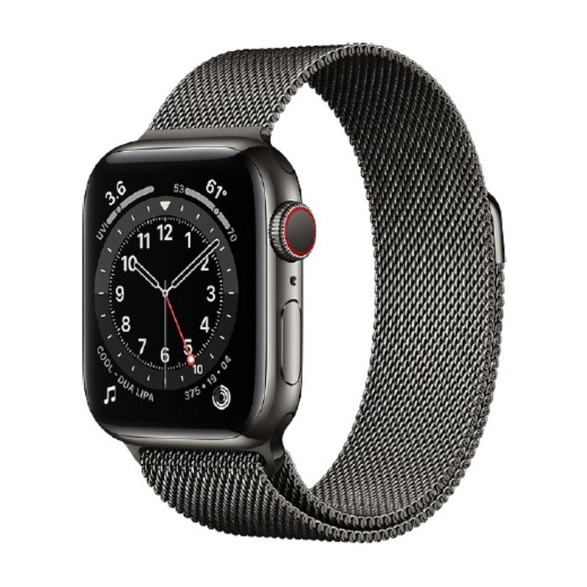 Apple Watch S6 40MM Cellular Stainless Steel Case - Graphite