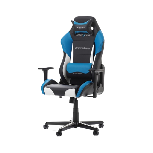 DXRACER Drifting Series Gaming Chair Black/White/Blue Price in Kuwait