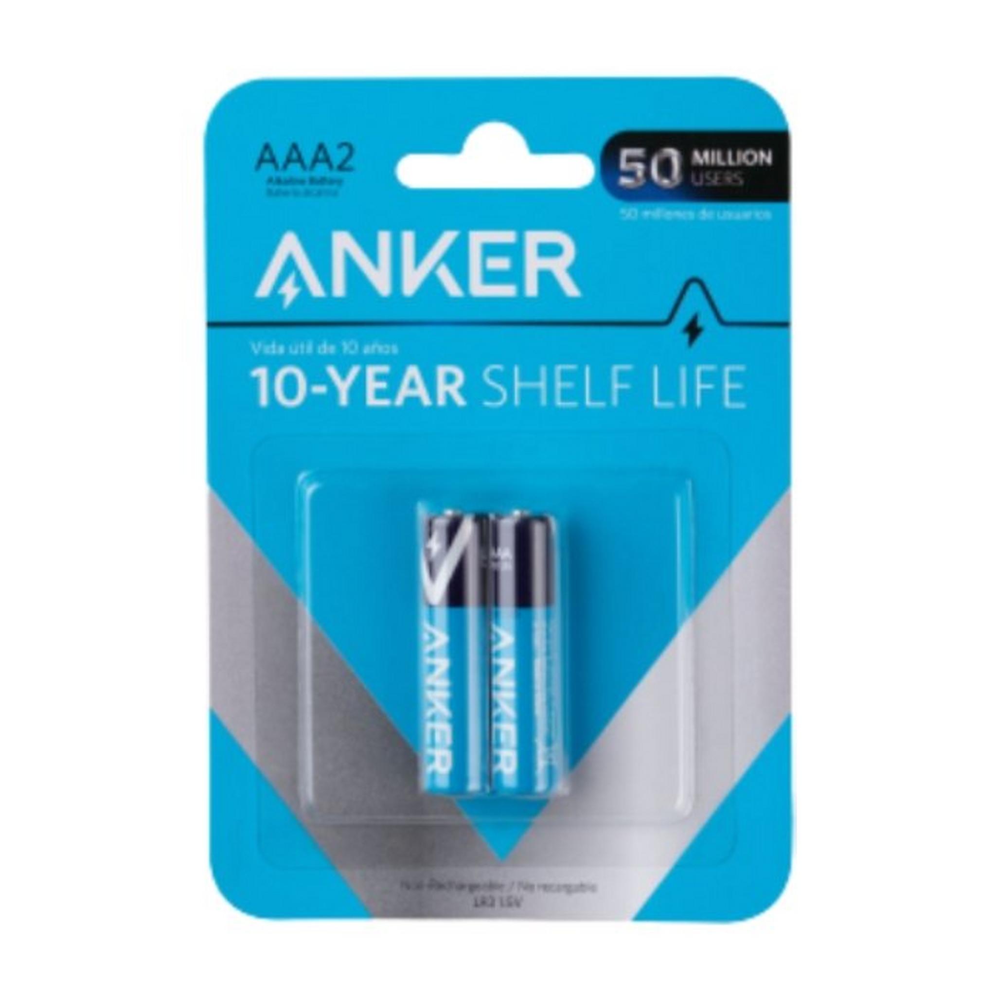 Anker AAA Alkaline Batteries- 2 Pack