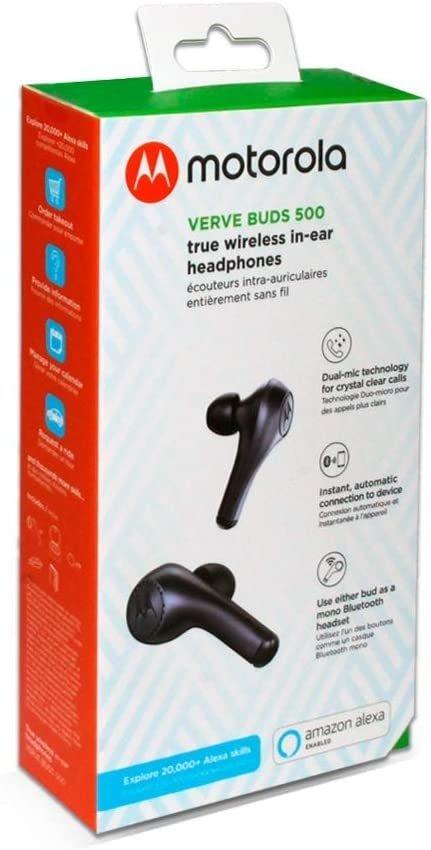 Motorola VerveBuds 500 Wireless Earbuds  - Black