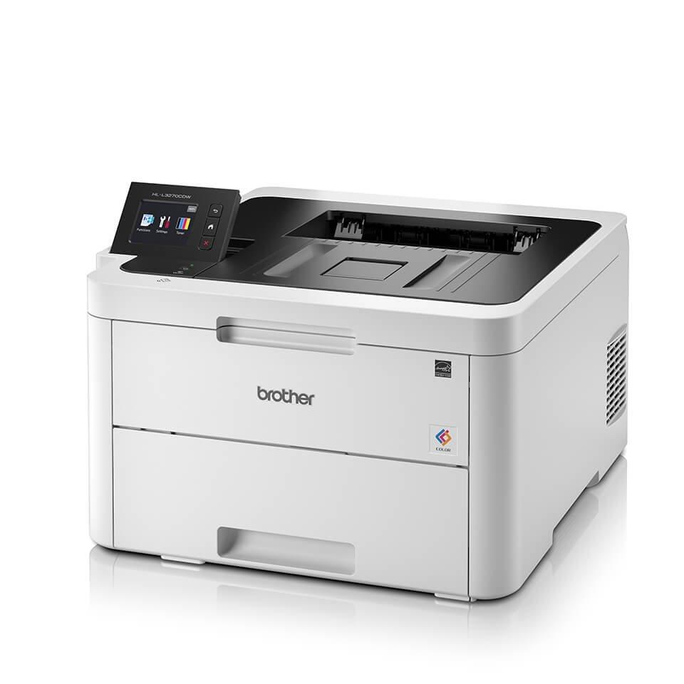 Brother Wireless Colour LED Printer, HL-L3270CDW - White