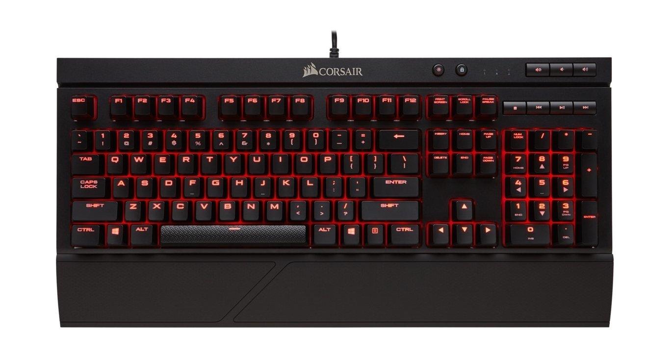 Corsair K68 Mechanical Gaming Keyboard - Cherry MX Red