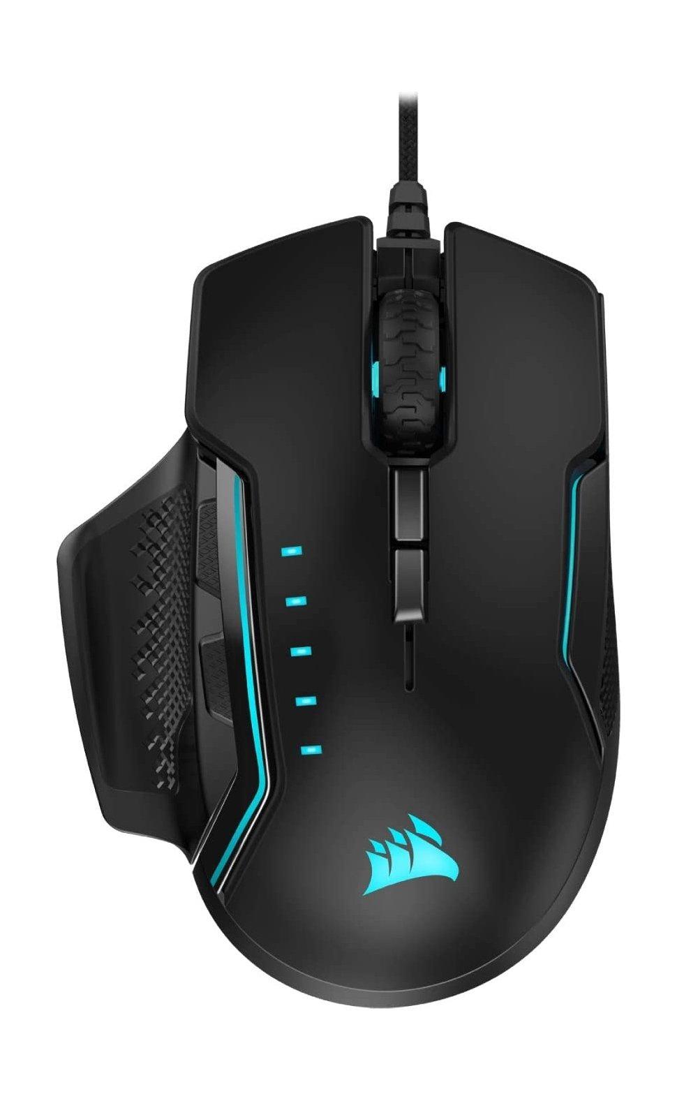 Buy Corsair glaive rgb pro gaming mouse - black in Kuwait