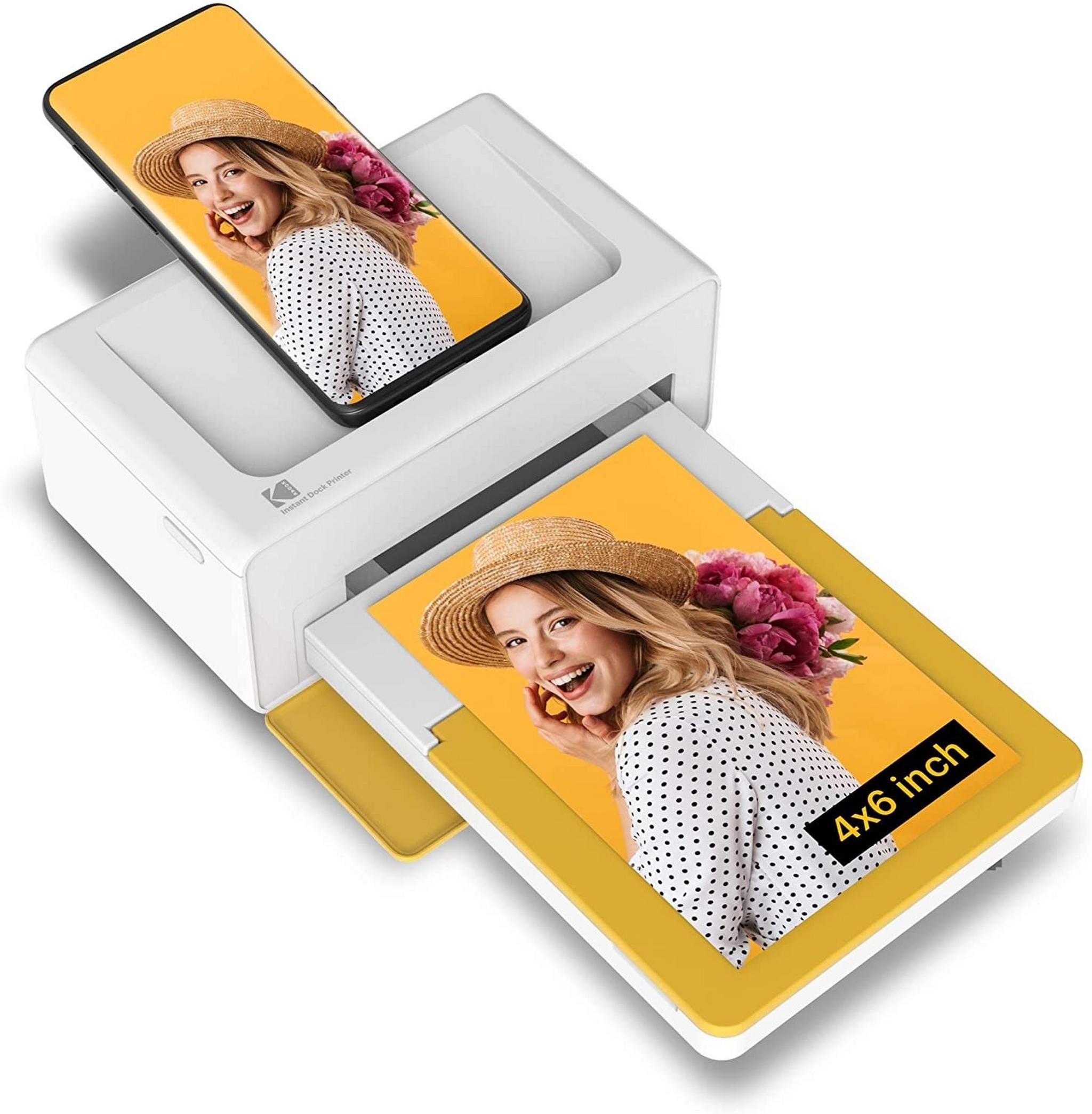 KODAK Photo Printer Dock PD-460 with Type-C dock, Android & iPhone connector
