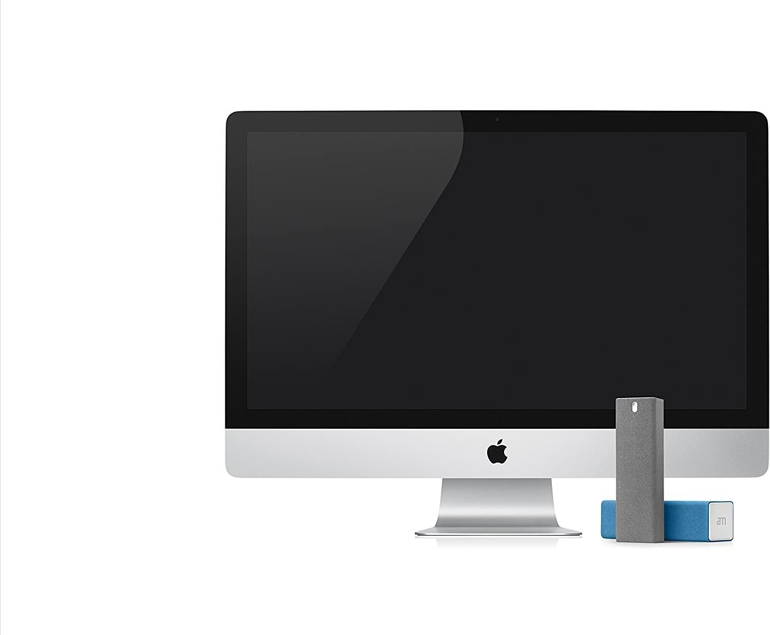 AM Get Clean all-in-one spray screen cleaning spray & microfiber cloth 37.5 ml - Blue