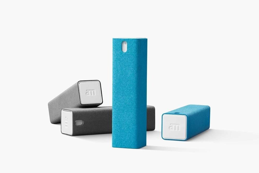 AM Get Clean allinone spray screen cleaning spray & microfiber cloth