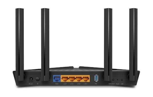 راوتر من تي بي-لينك، واي فاي ٦، مزدوج النطاق، Archer AX50 - أسود