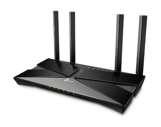 TP-Link Standard Router, Wi-Fi 6, Dual-Band, Archer AX10 - Black