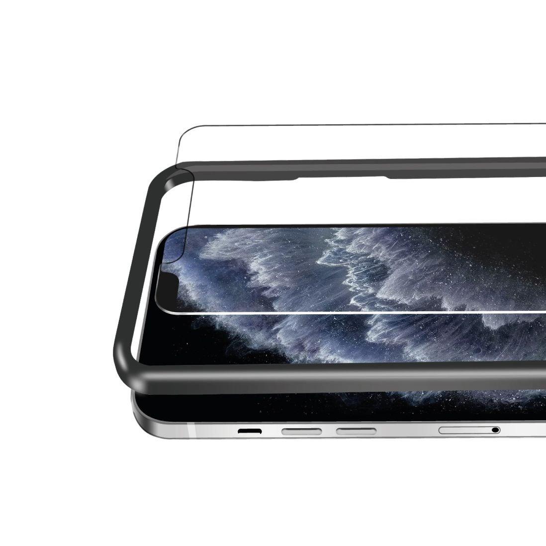 Baykron iPhone 12 Mini Antibacterial 2D Tempered Glass