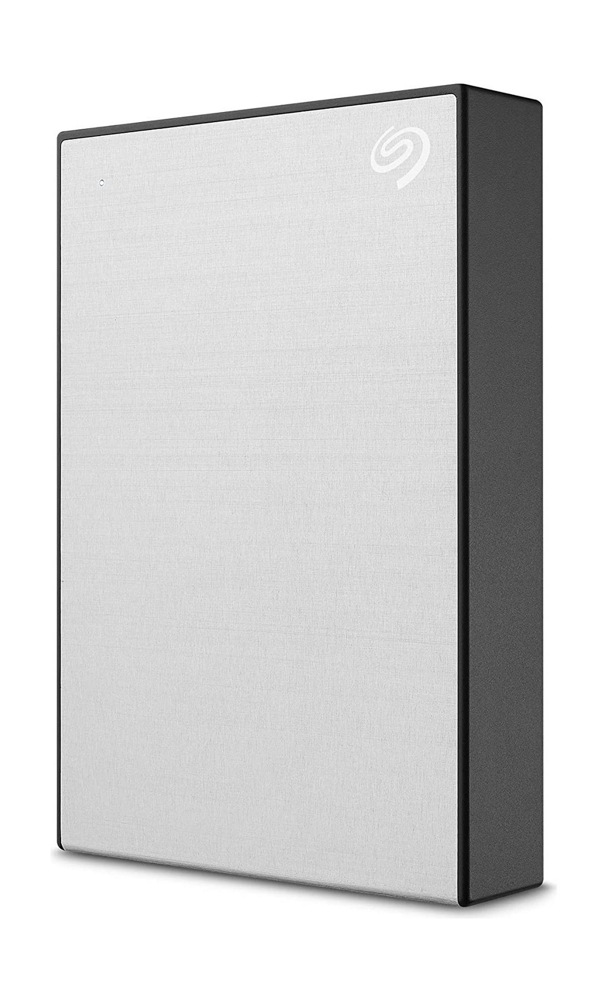 Seagate One Touch 4TB USB 3.2 Gen 1 External Hard Drive - Silver