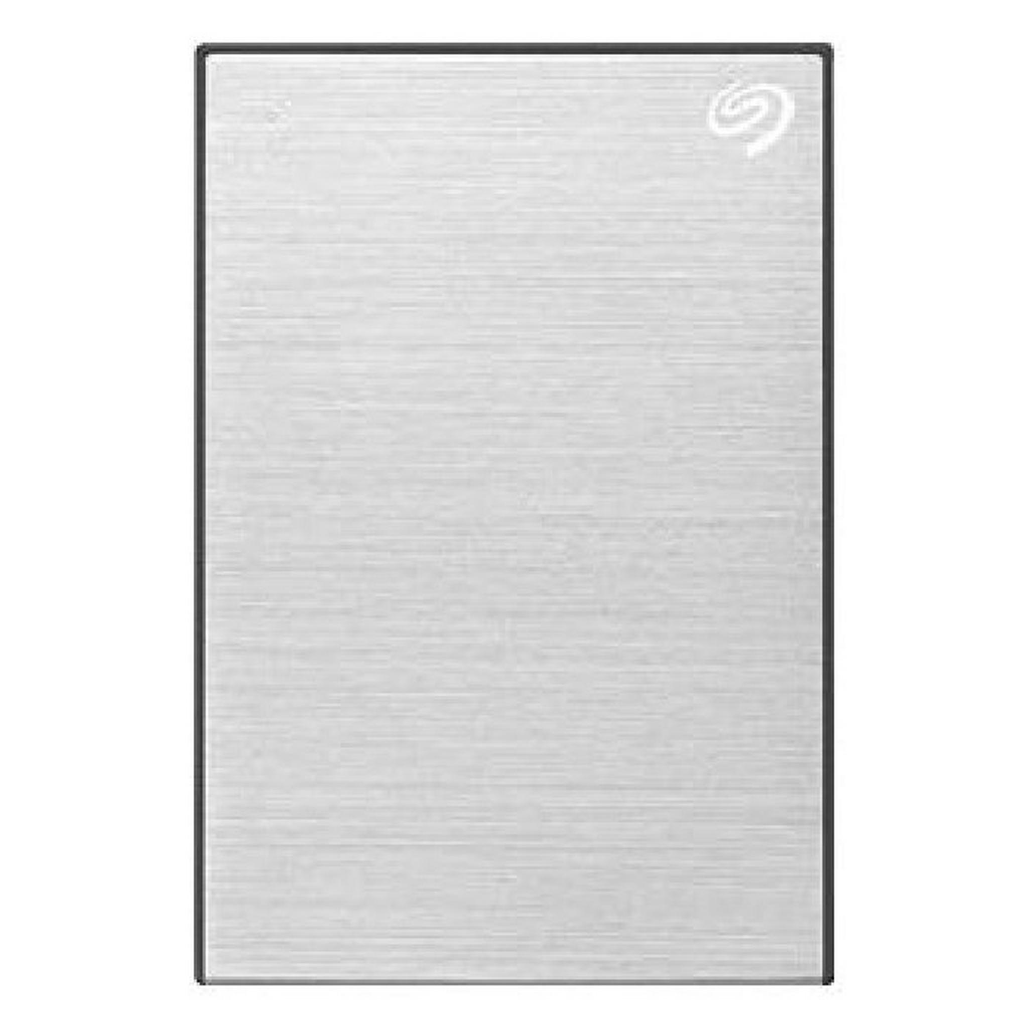Seagate One Touch 5TB USB 3.2 Gen 1 External Hard Drive - Silver
