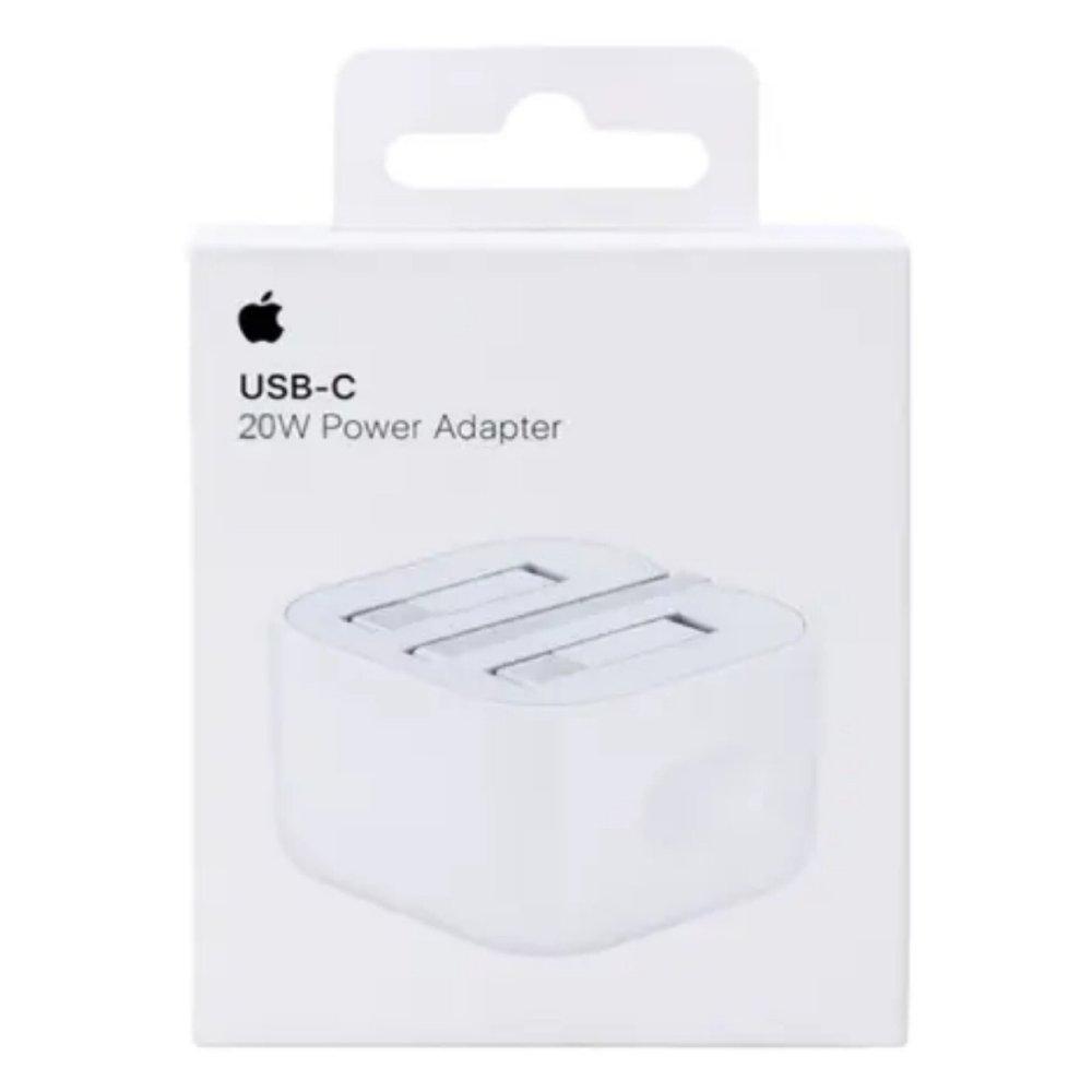 شاحن جداري يو اس بي - سي بقدرة 20 واط من ابل، MHJF3B/A - أبيض