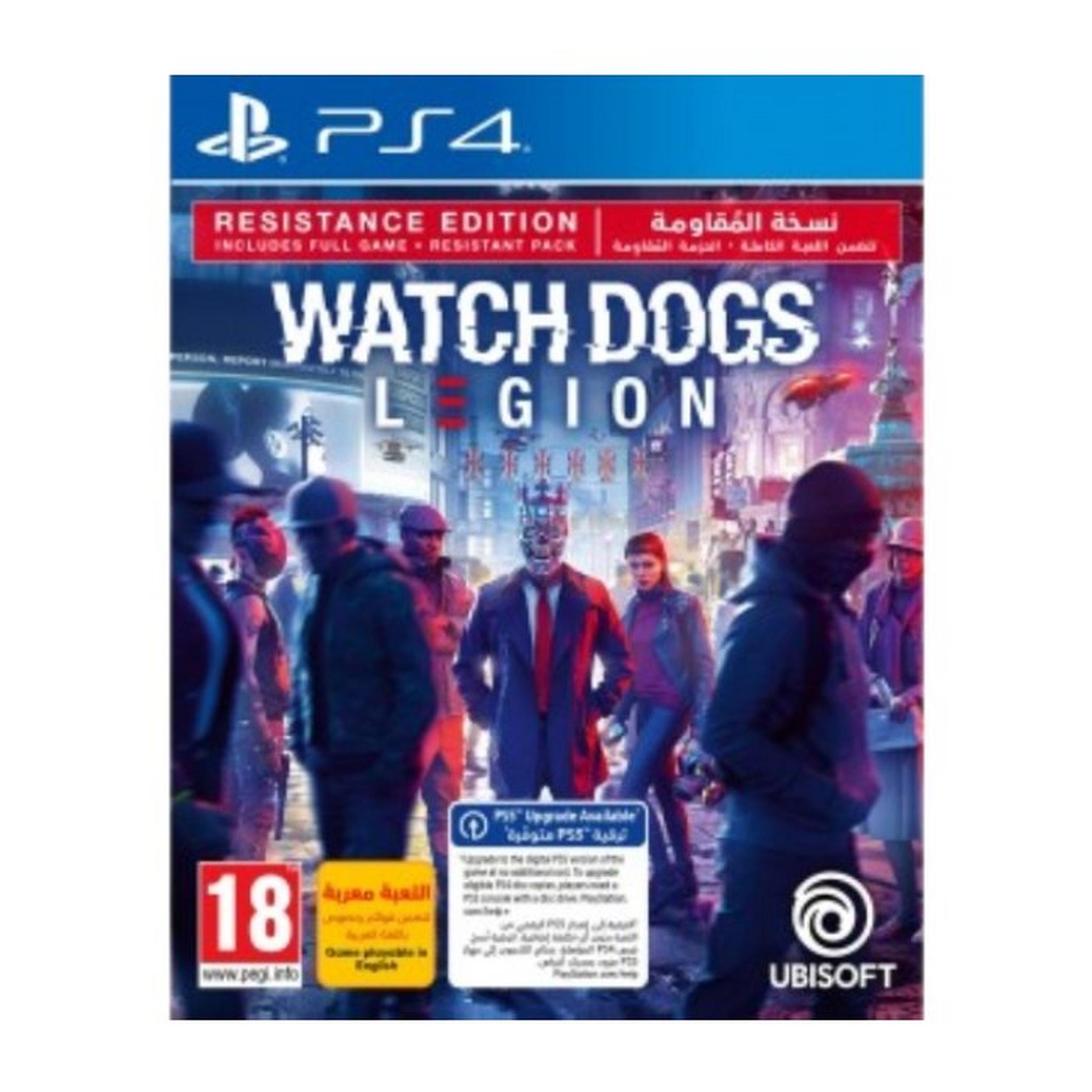 Watch Dogs Legion: Resistance Edition - PlayStation 4 Game