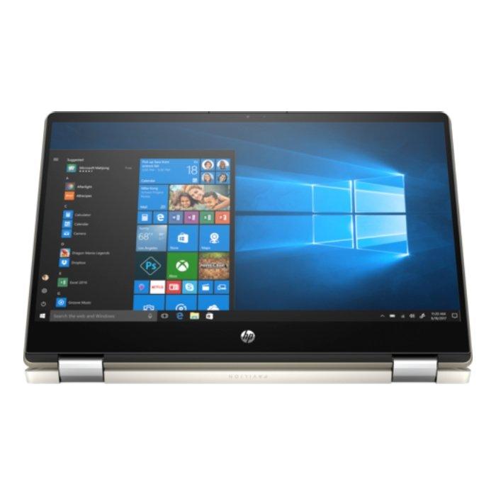 HP Pavilion x360 Intel Core i5 10th Gen. 8GB RAM 1TB HDD + 128GB SSD 14" Convertible Laptop (14-DH1013NX) - Gold