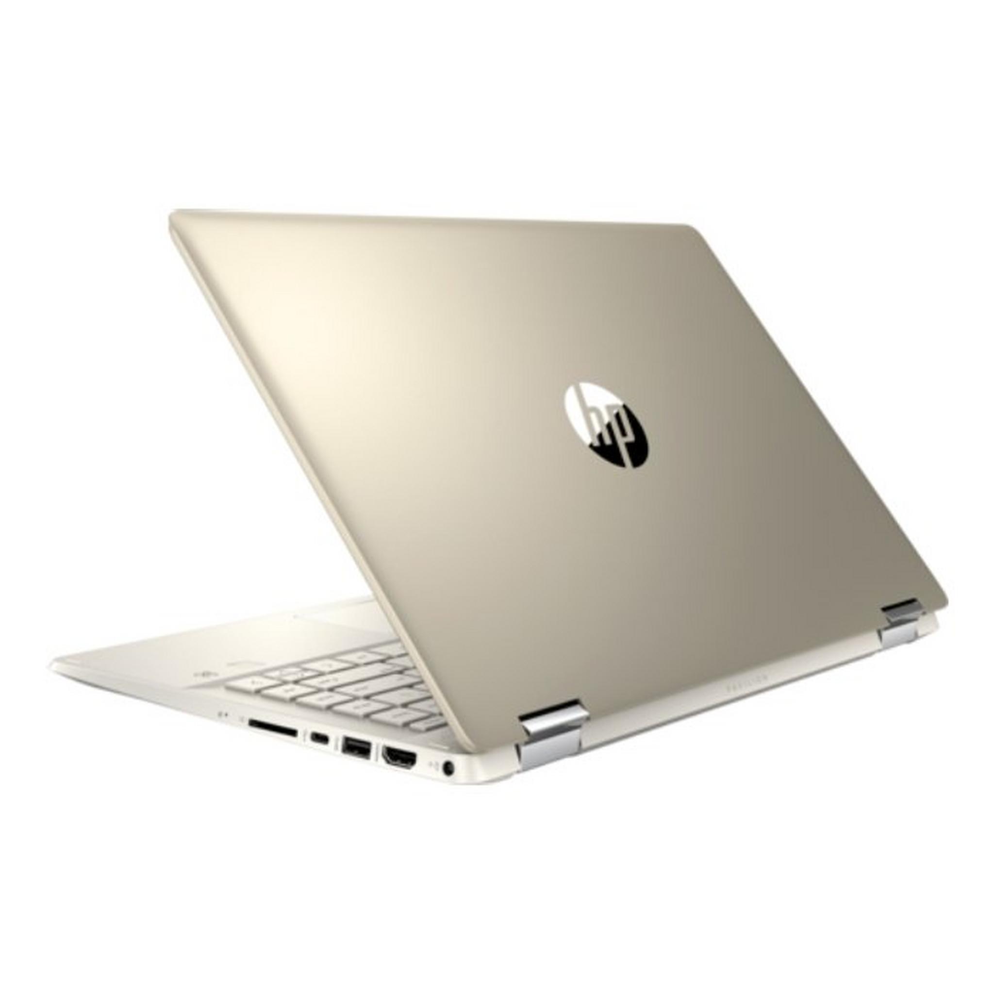 HP Pavilion x360 Intel Core i5 10th Gen. 8GB RAM 1TB HDD + 128GB SSD 14" Convertible Laptop (14-DH1013NX) - Gold