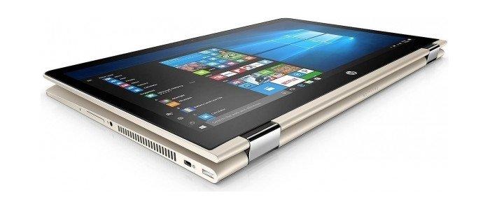 HP Pavilion x360 Intel Core i7 11th Gen. 16GB RAM 512GB SSD 14" Convertible Laptop (14-DW1002NX) - Gold