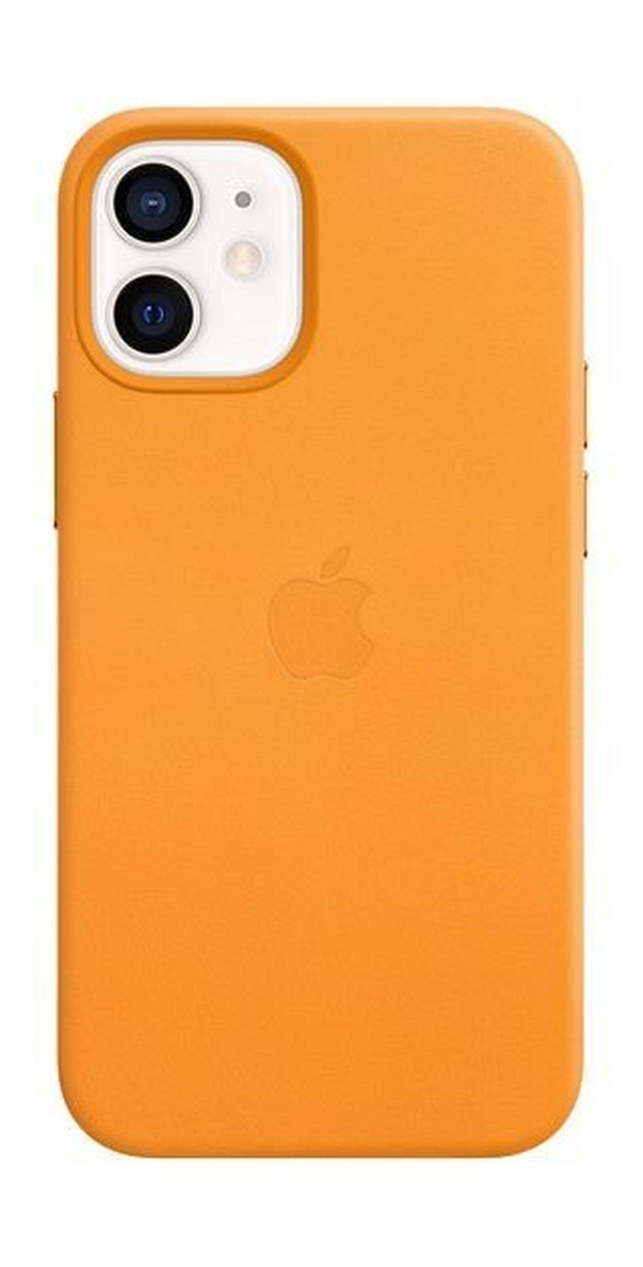 Apple iPhone 12 mini  Leather Case with MagSafe - California Poppy