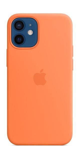 iPhone 12 mini Silicone Case with MagSafe - Kumquat - Apple