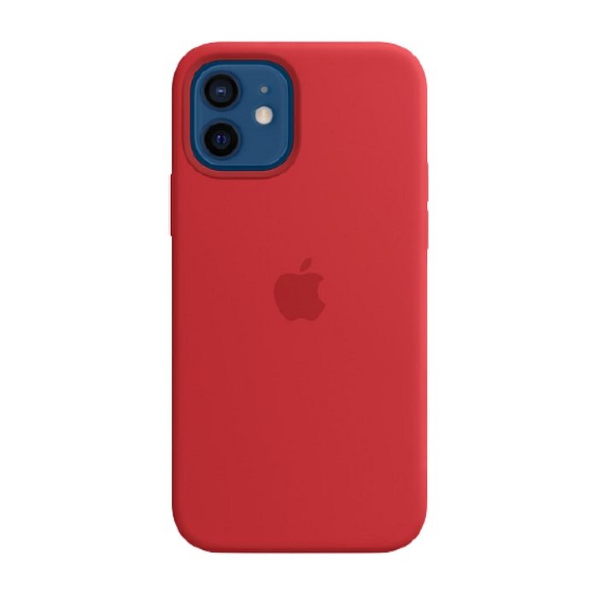Apple iPhone 12 Pro MagSafe Silicone Case - Red