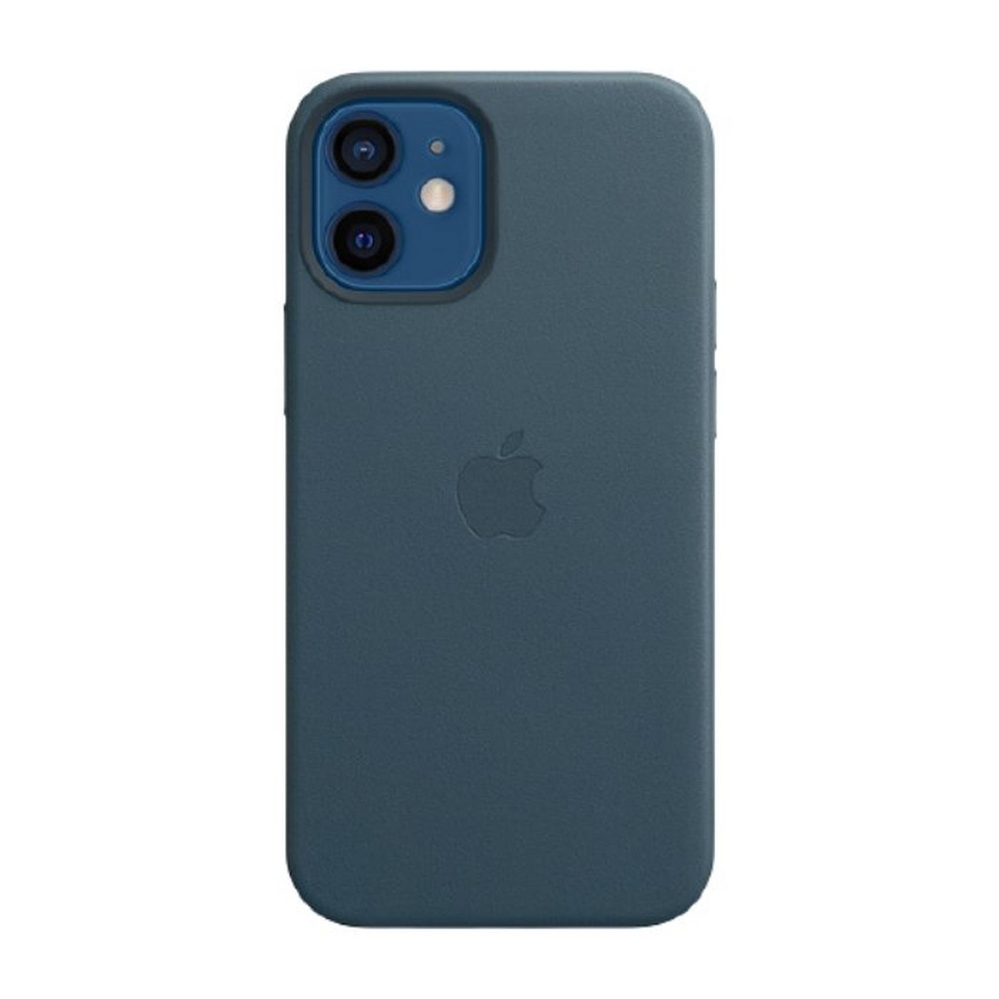 Apple iPhone 12 mini  MagSafe Leather Case - Baltic Blue
