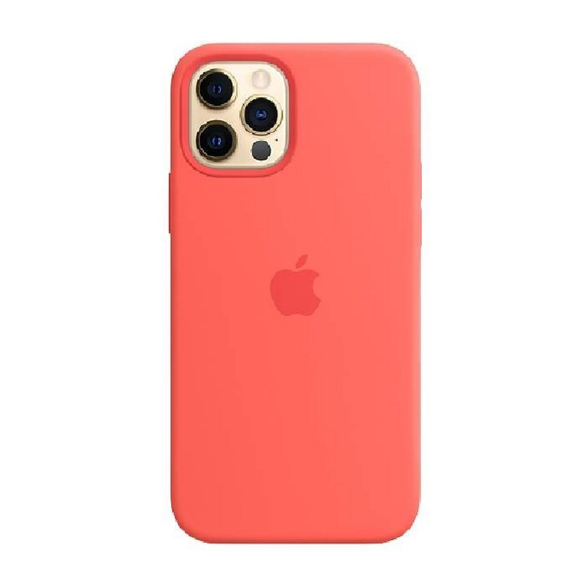 Apple Silicone Case with MagSafe For iPhone 12\12 Pro – Pink (MHL03ZE/A)