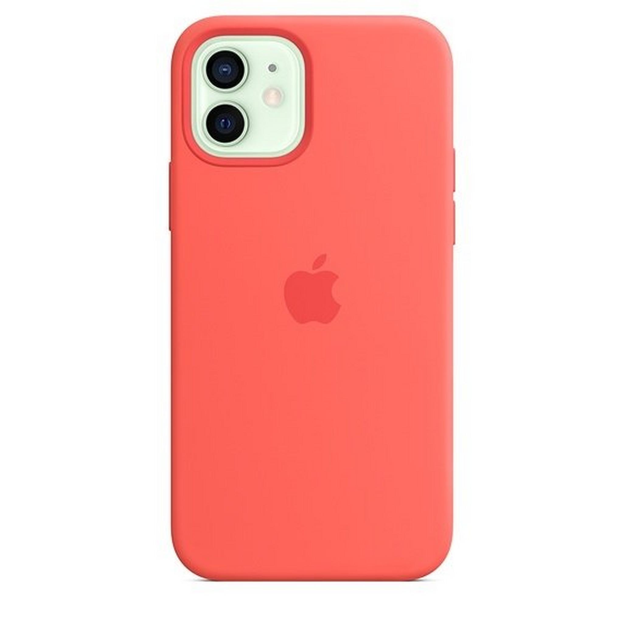 Apple Silicone Case with MagSafe For iPhone 12\12 Pro – Pink (MHL03ZE/A)