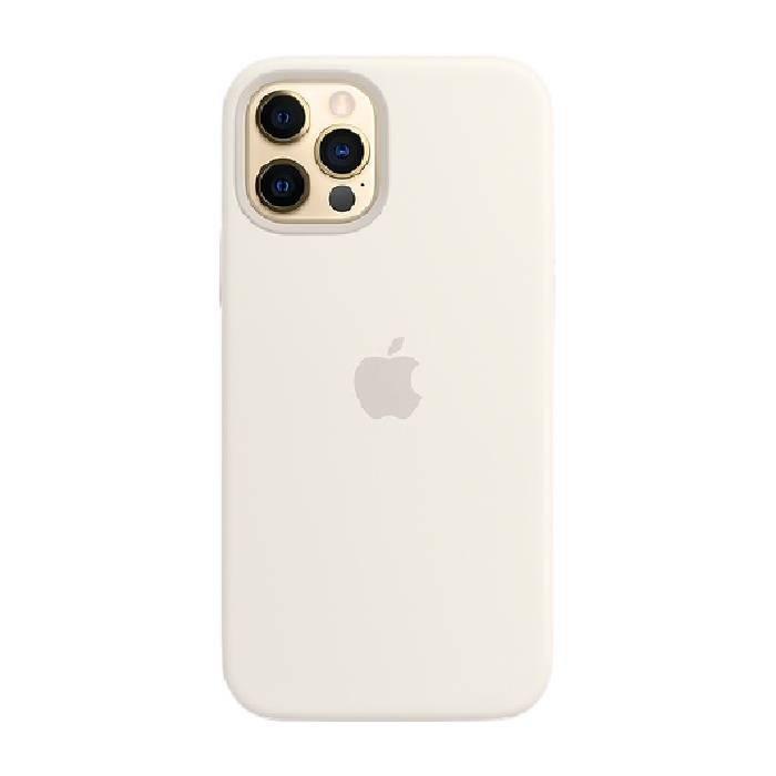 Apple Silicone Case with MagSafe For iPhone 12\12 Pro – White (MHL53ZE/A)