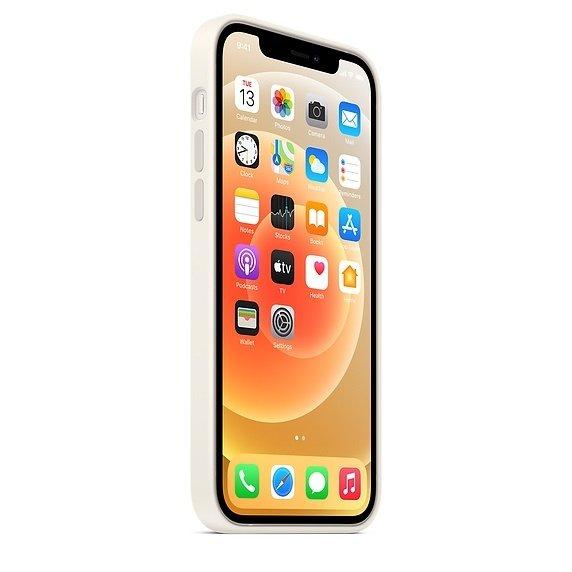 Apple Silicone Case with MagSafe For iPhone 12\12 Pro – White (MHL53ZE/A)