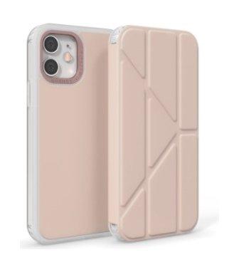 Pipetto iPhone 12 Mini Origami Folio Case (2020) - Dusk Pink