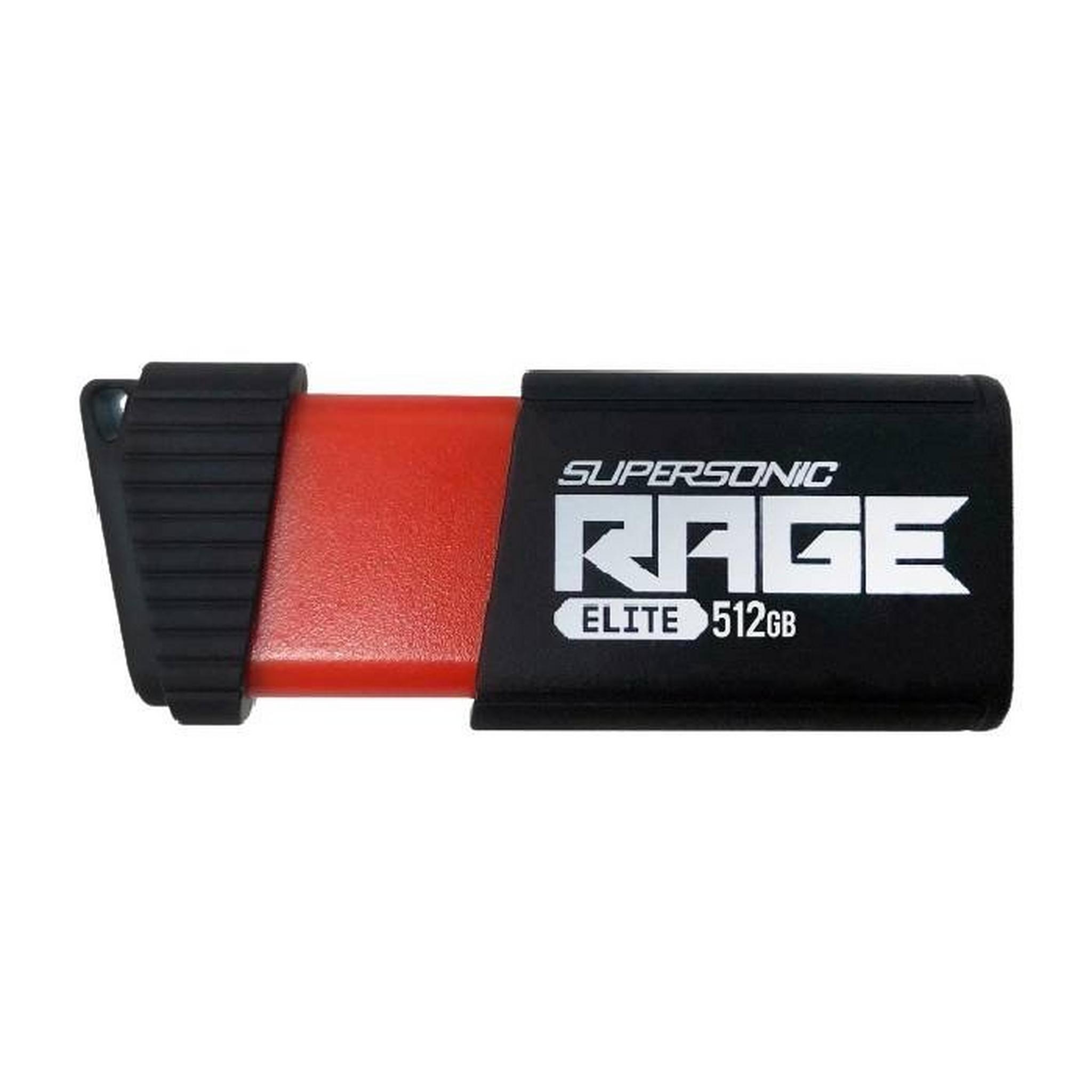 Patriot Supersonic Rage Elite 512GB USB 3.1, Gen. 1 (USB 3.0) Flash Drive