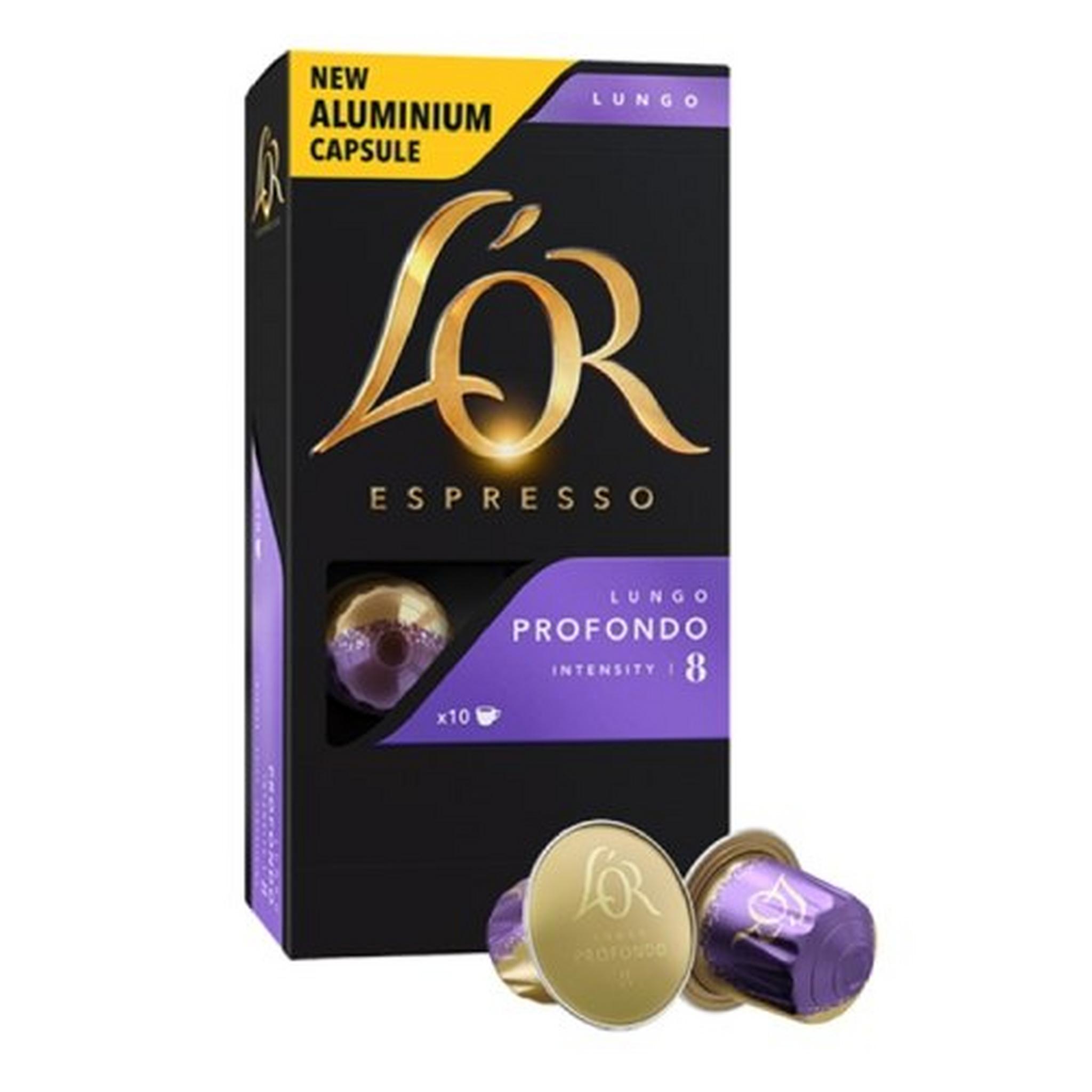 قهوة لور اسبرسو لونجو بروفوندو - 10 كبسولات