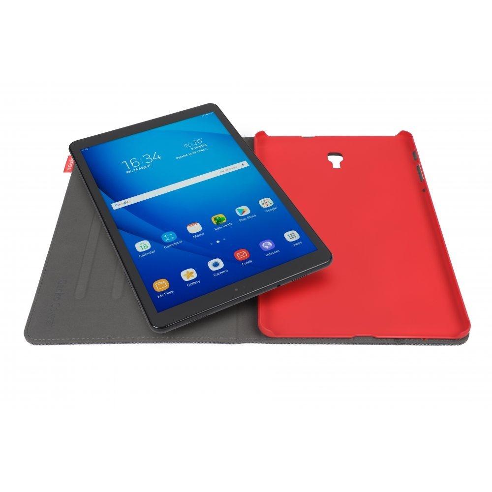 Gecko Easy Click Cover for Samsung Galaxy Tab A 10.5” (2018) – Grey/Red