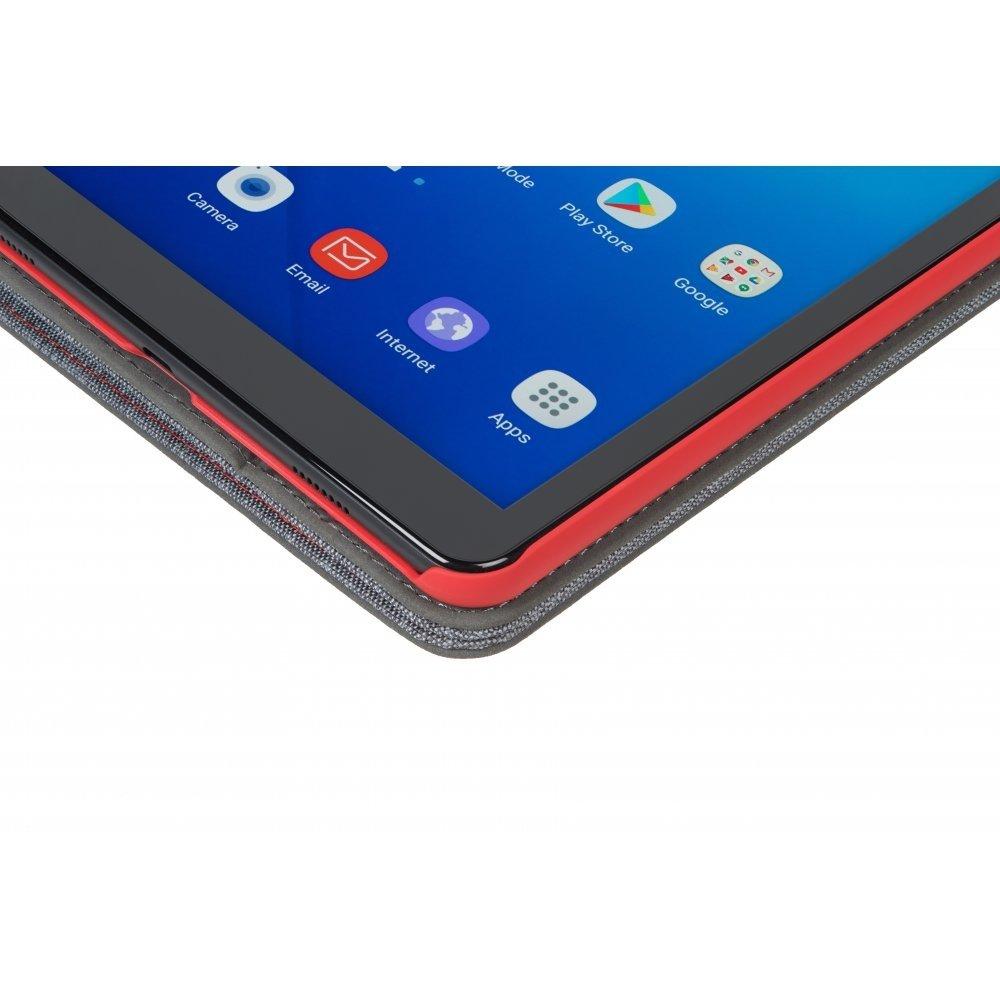 Gecko Easy Click Cover for Samsung Galaxy Tab A 10.5” (2018) – Grey/Red