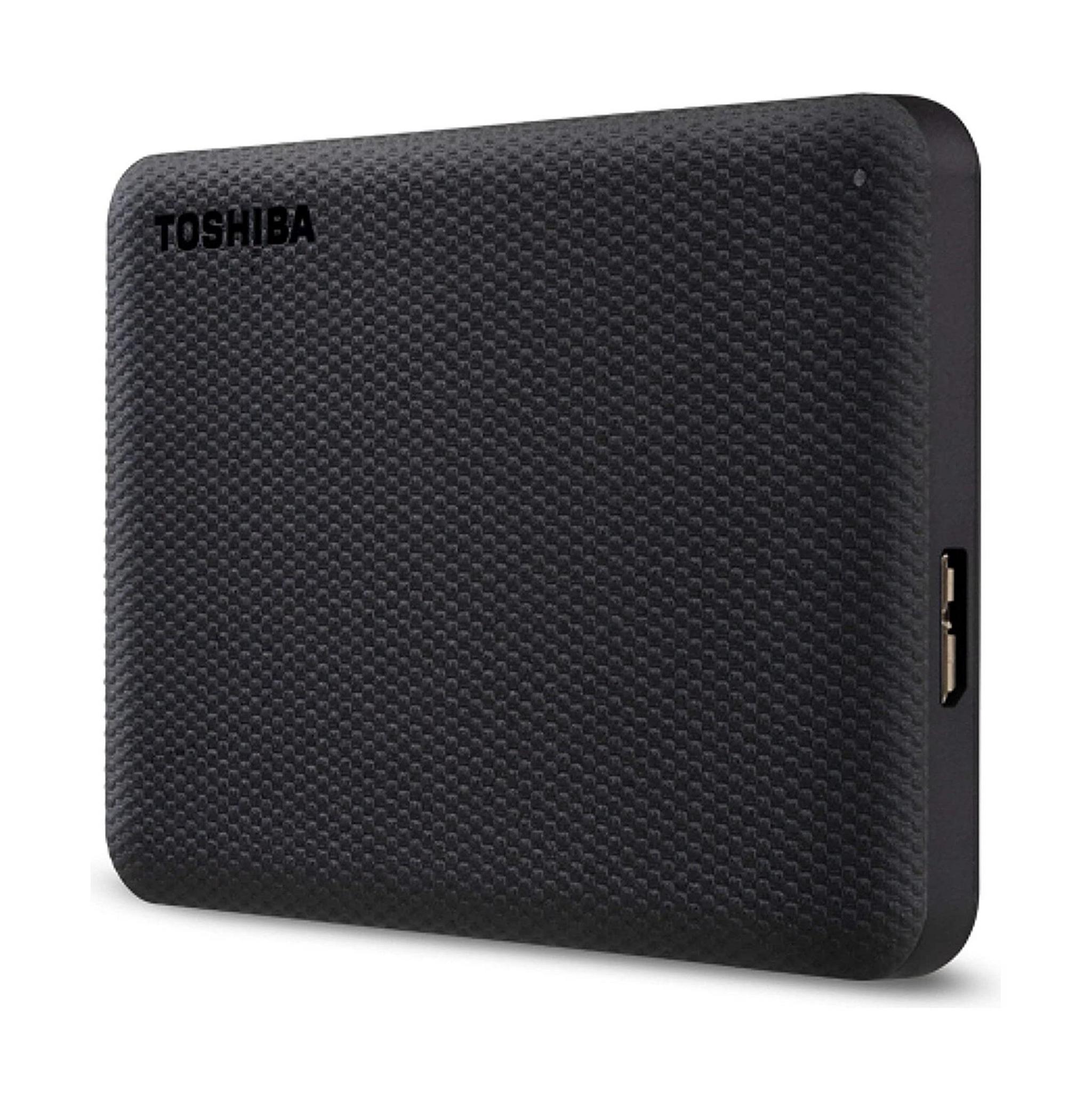 Toshiba Canvio Advance 1TB Portable Hard Drive - Black