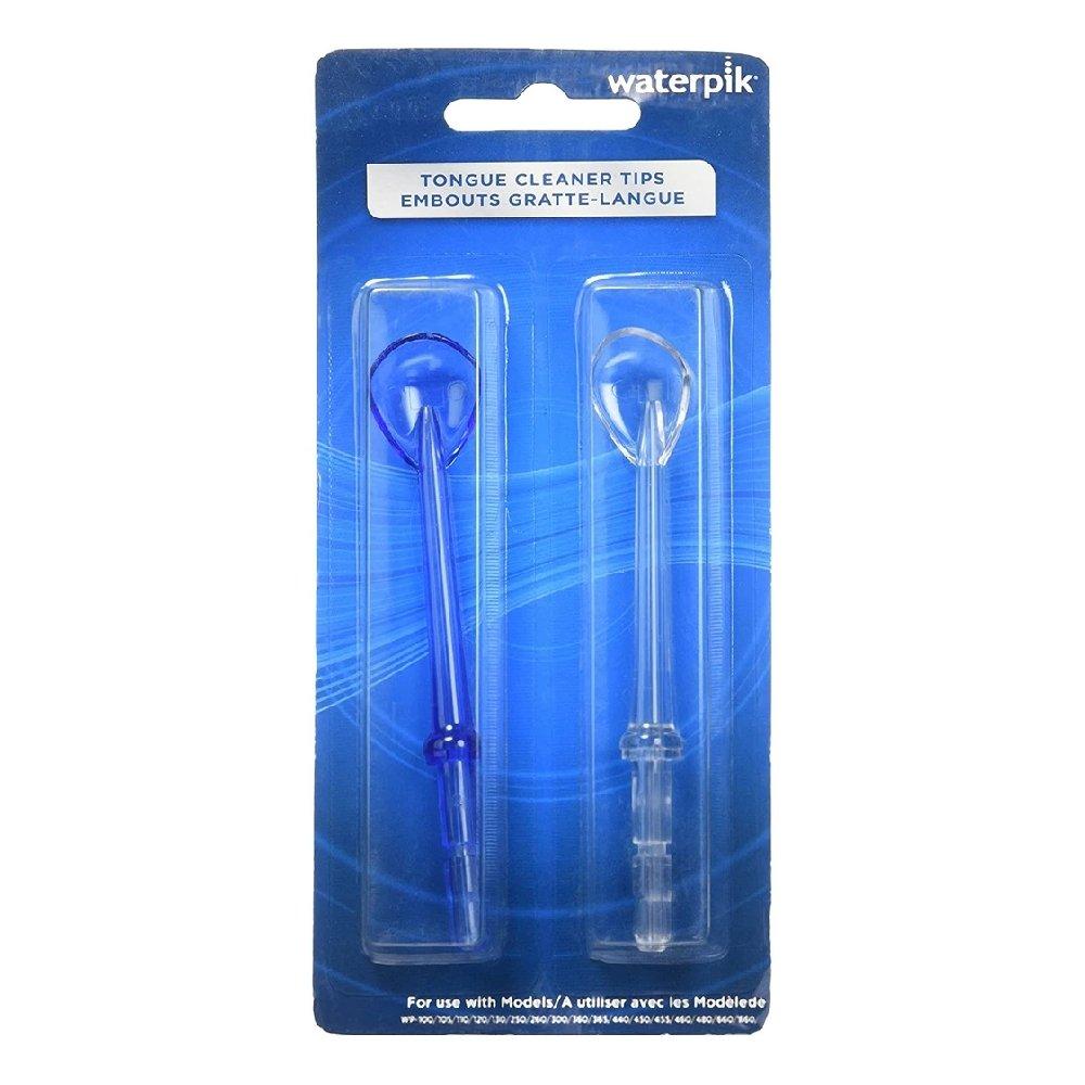 Waterpik Replacement Tongue Cleaner Tips, TC-100E – Clear