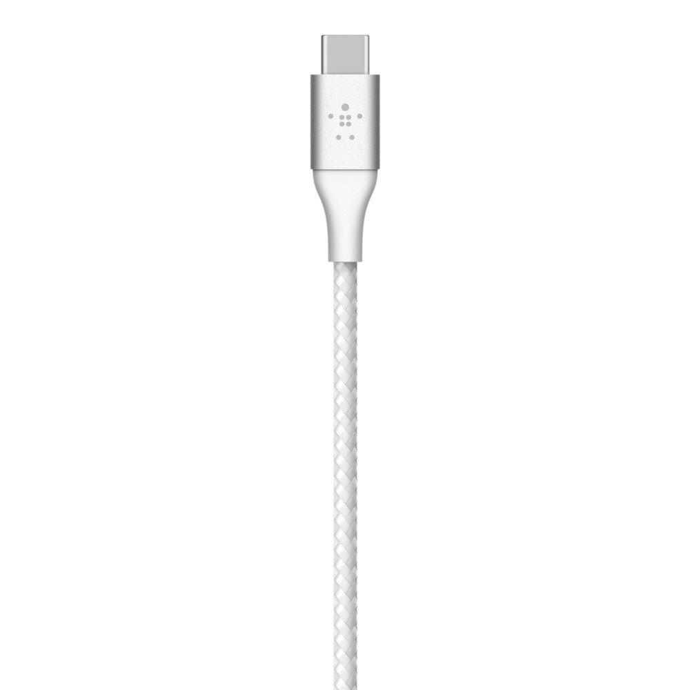 Belkin Braided 3m Cable USB C to USB A White