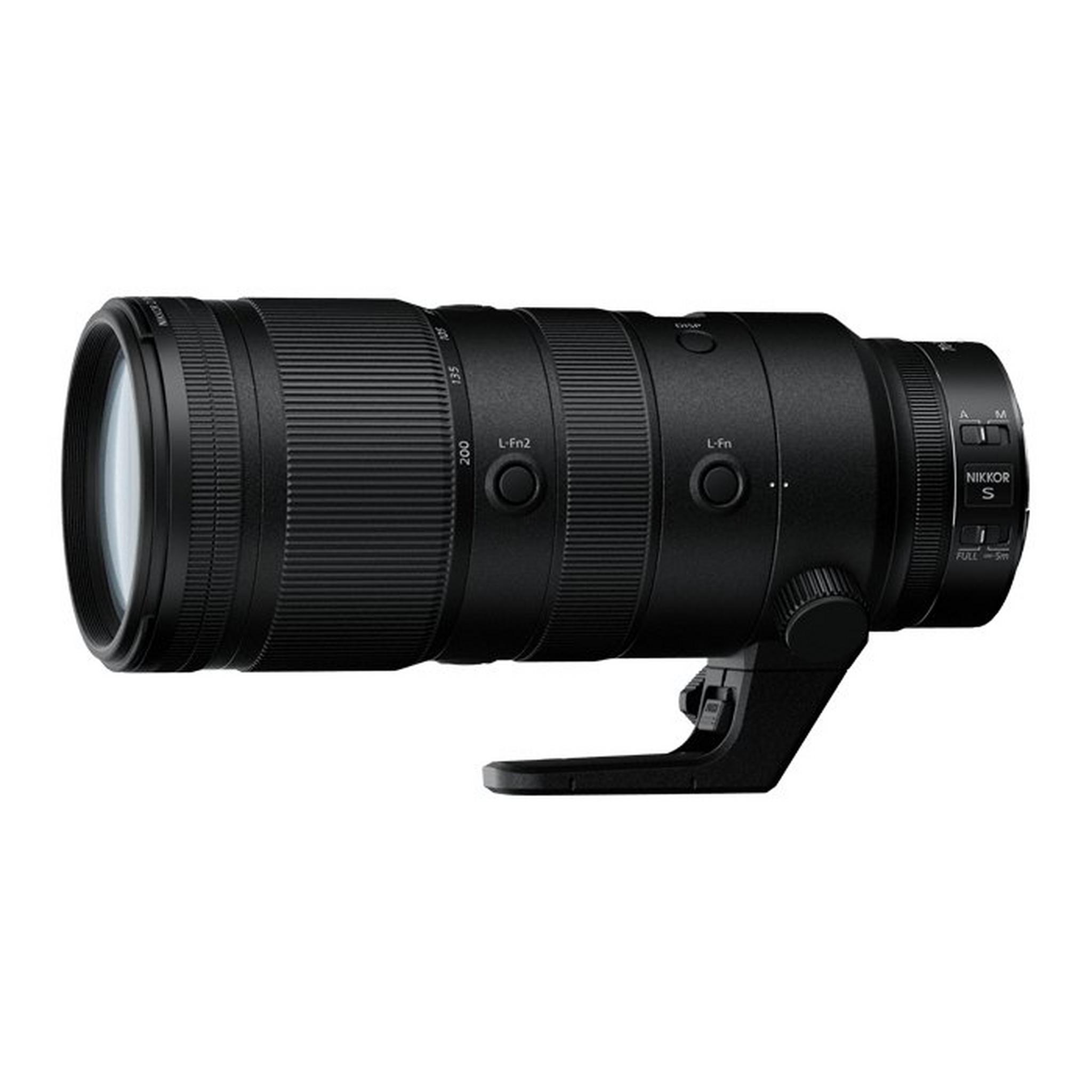 Nikon Nikkor Z Camera Lens, 70-200MM, F/2.8 VR S - Black