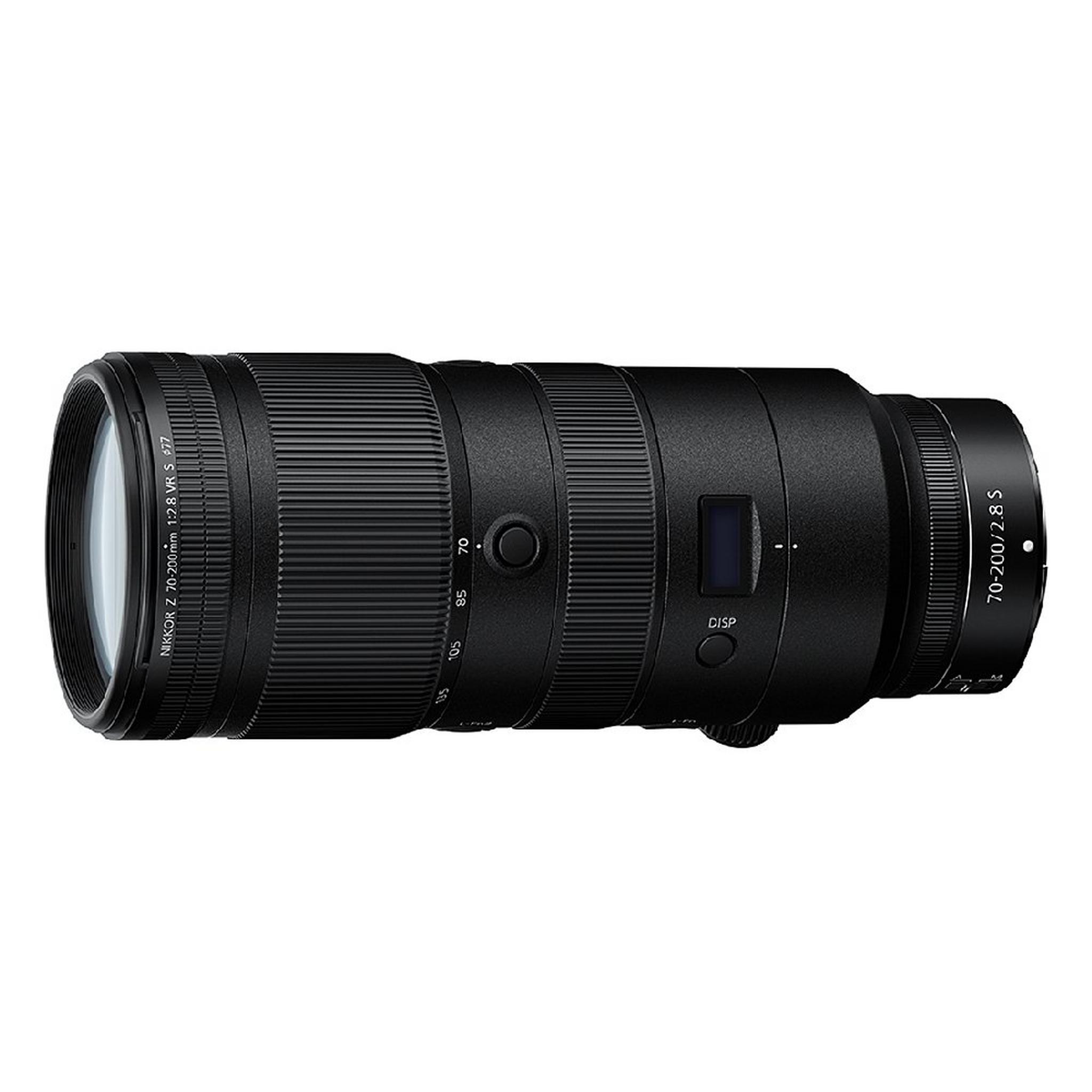 Nikon Nikkor Z Camera Lens, 70-200MM, F/2.8 VR S - Black