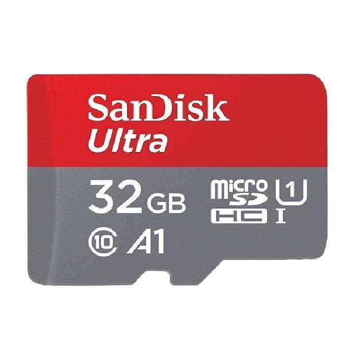 Buy Sandisk ultra microsdxc 32gb uhs-i 120mb/s memory card in Saudi Arabia