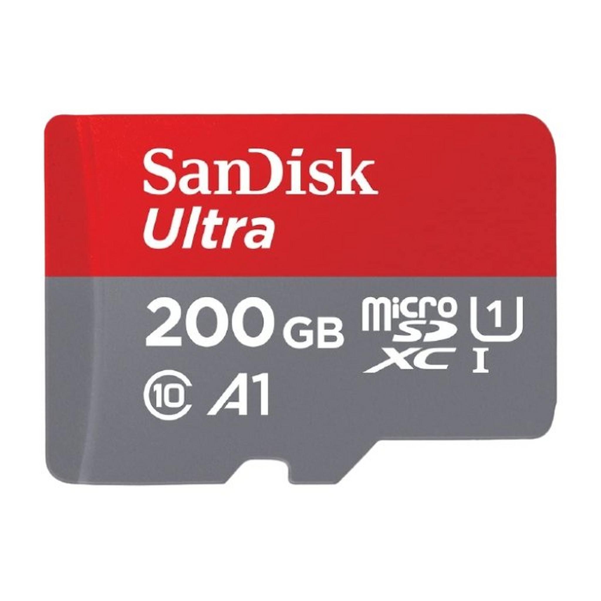 SanDisk Ultra MicroSDXC 200GB UHS-I 120MB/S Memory Card