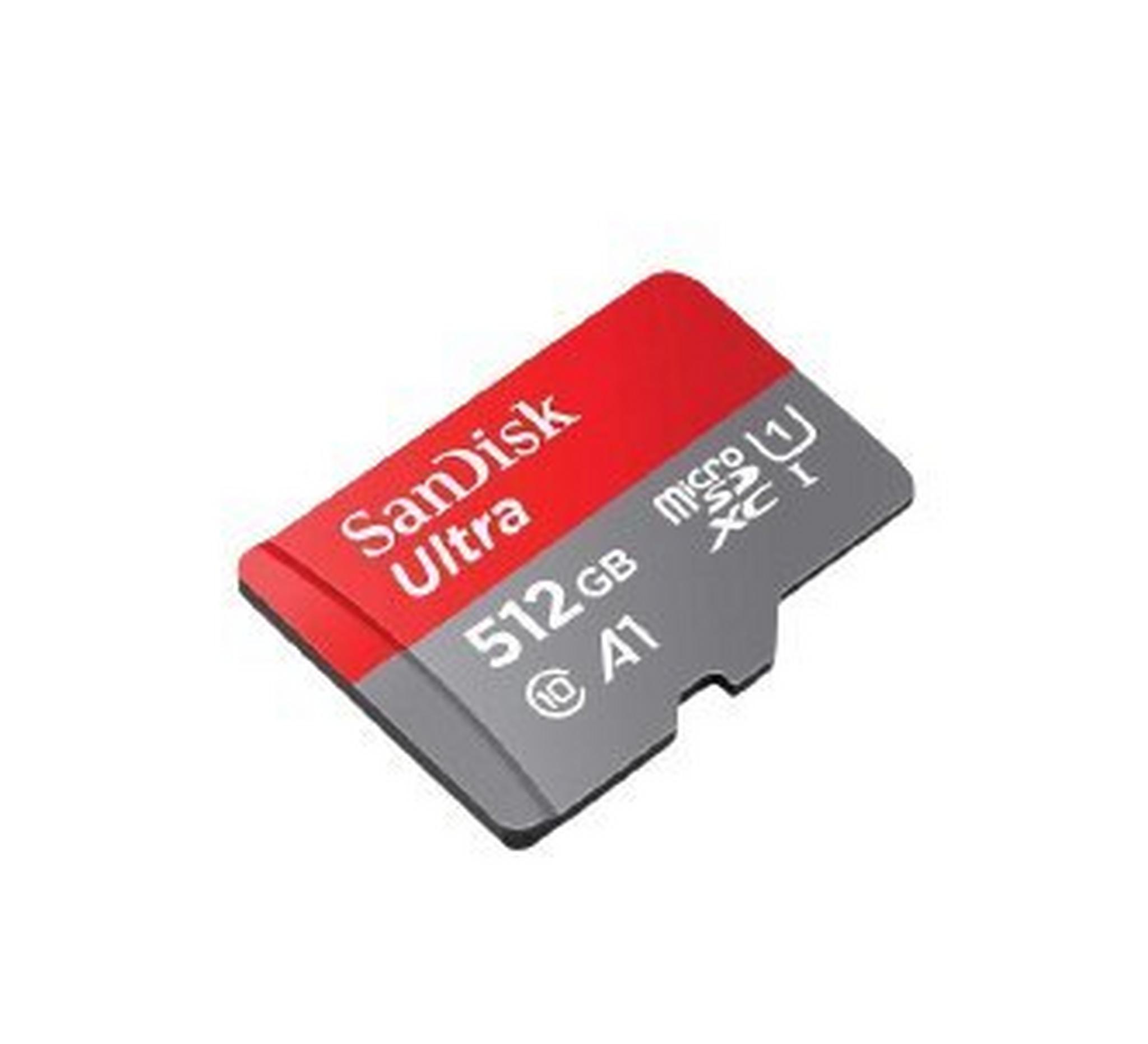 Sandisk Ultra UHS-I Micro SDXC A1 512GB Memory Card