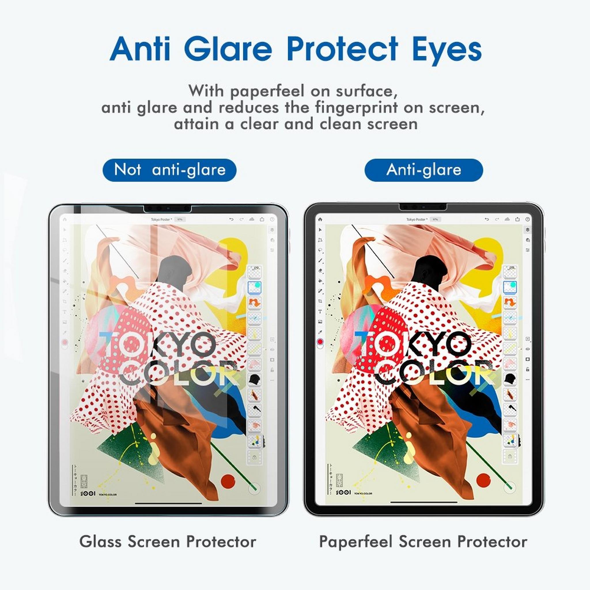 Daewoo Paper-Like Screen Protector for 3rd & 4th gen 12.9 inch iPad Pro