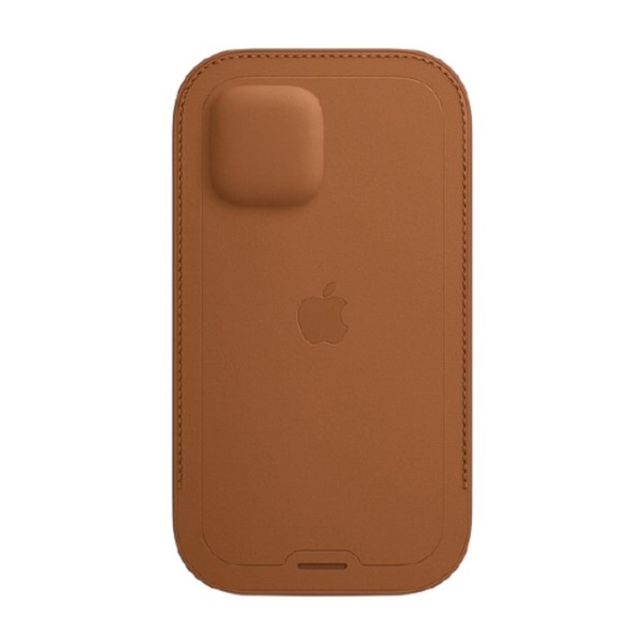 Apple iPhone 12 Pro MagSafe Leather Sleeve - Saddle Brown