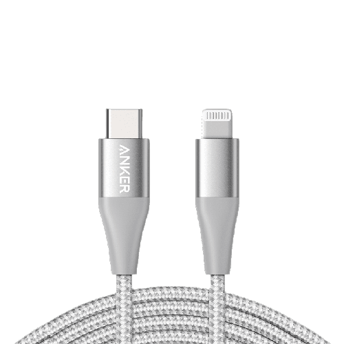 Anker PowerLine+ II USB-C to Lightning Cable 1.8m  - Silver