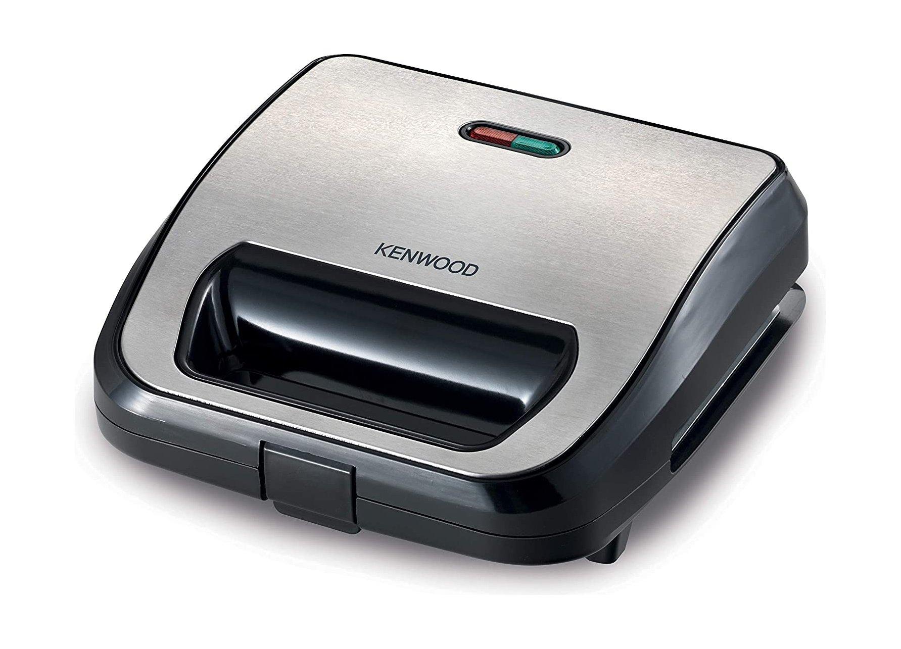 Kenwood 3 Plate Sandwich Maker, 750W, SMM02.000SI - Silver